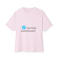 Verified Soul Unisex Oversized Boxy Tee