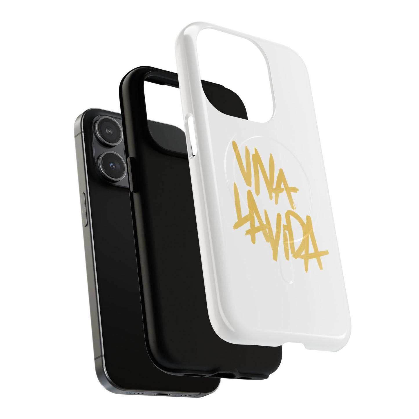 Golden Brush Script Tough Magnetic Case