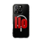ILO Bold Red Block Magnetic Clear Impact Case