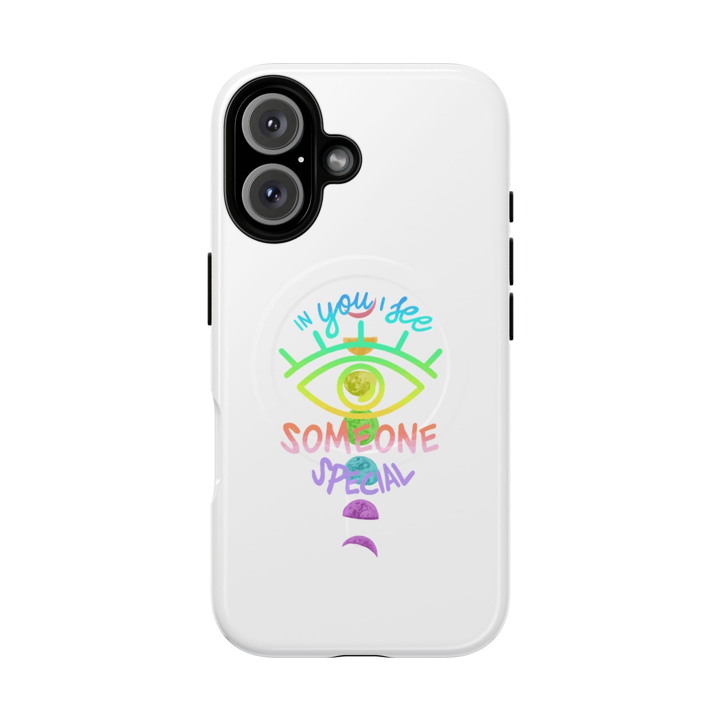 Rainbow Lunar Phases Tough Magnetic Case