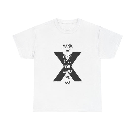 Abstract Paw and Brush Stroke Unisex Heavy Cotton Tee