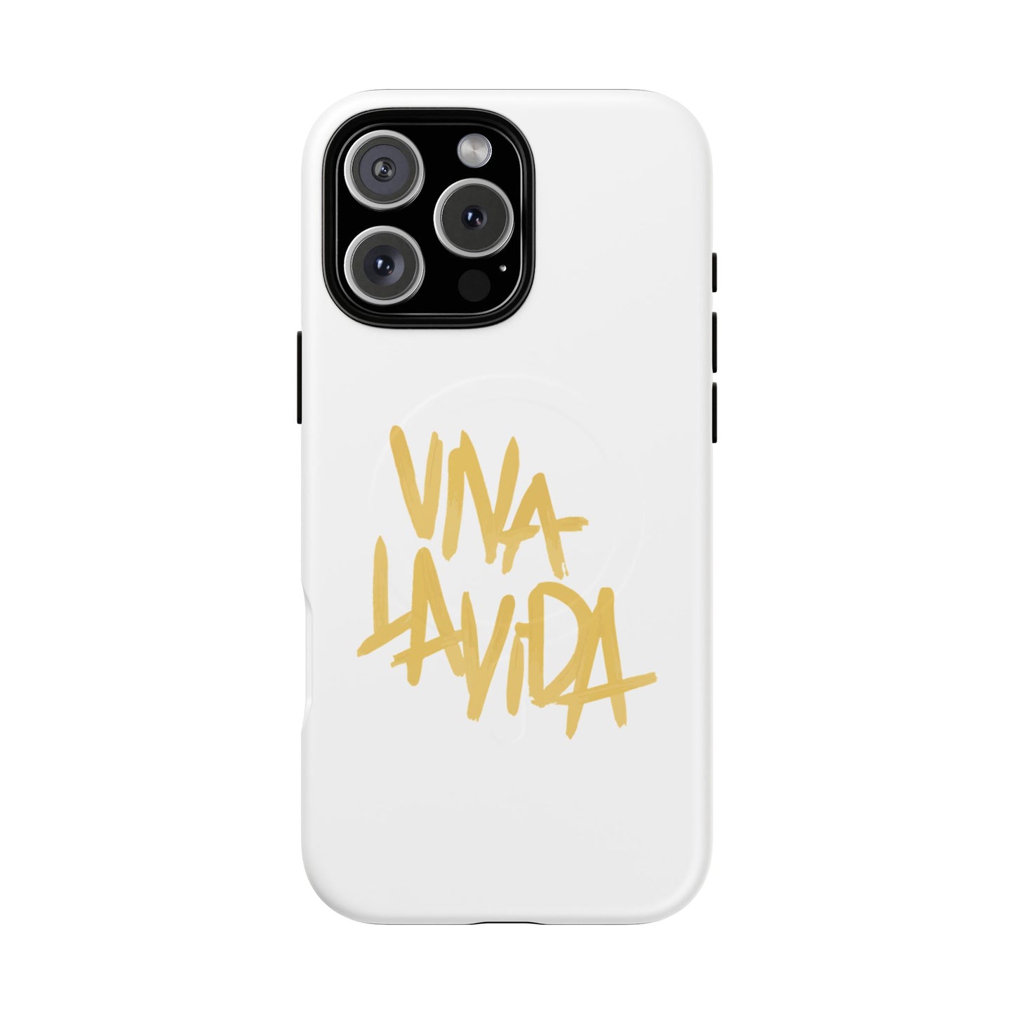 Golden Brush Script Tough Magnetic Case