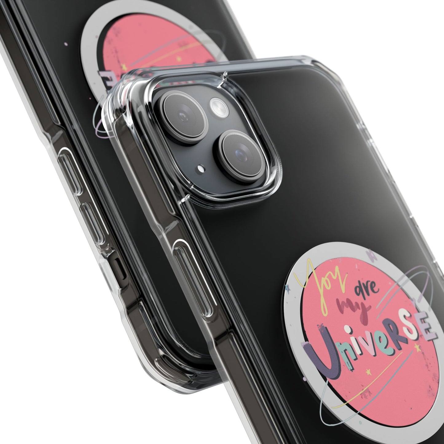 Pastel Planet & Universe Magnetic Clear Impact case