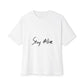 Shadow Pulse Unisex Oversized Boxy Tee