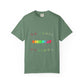 Unisex Garment-Dyed T-Shirt Inspired by Coldplay’s Signage