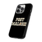 Tough iPhone Case (12–16 Pro Max) – Post Malone Bold Design