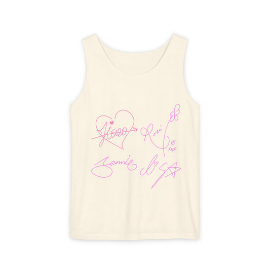 Signature Autograph – Dyed Tank Top