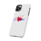 Heart on Fire Bold Script Tough Magnetic Case
