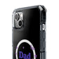 Dad Idea Right! Star & Butterfly Magnetic Clear Impact Case