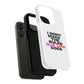 Retro Fade Letter Tough Magnetic Case