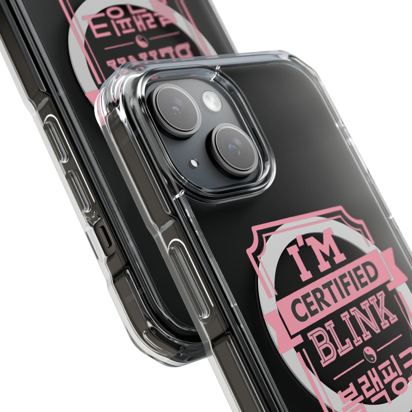 Certified BLINK Badge - Magnetic Clear Impact Case