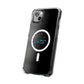 Neon Space Doodles Magnetic Clear Impact case
