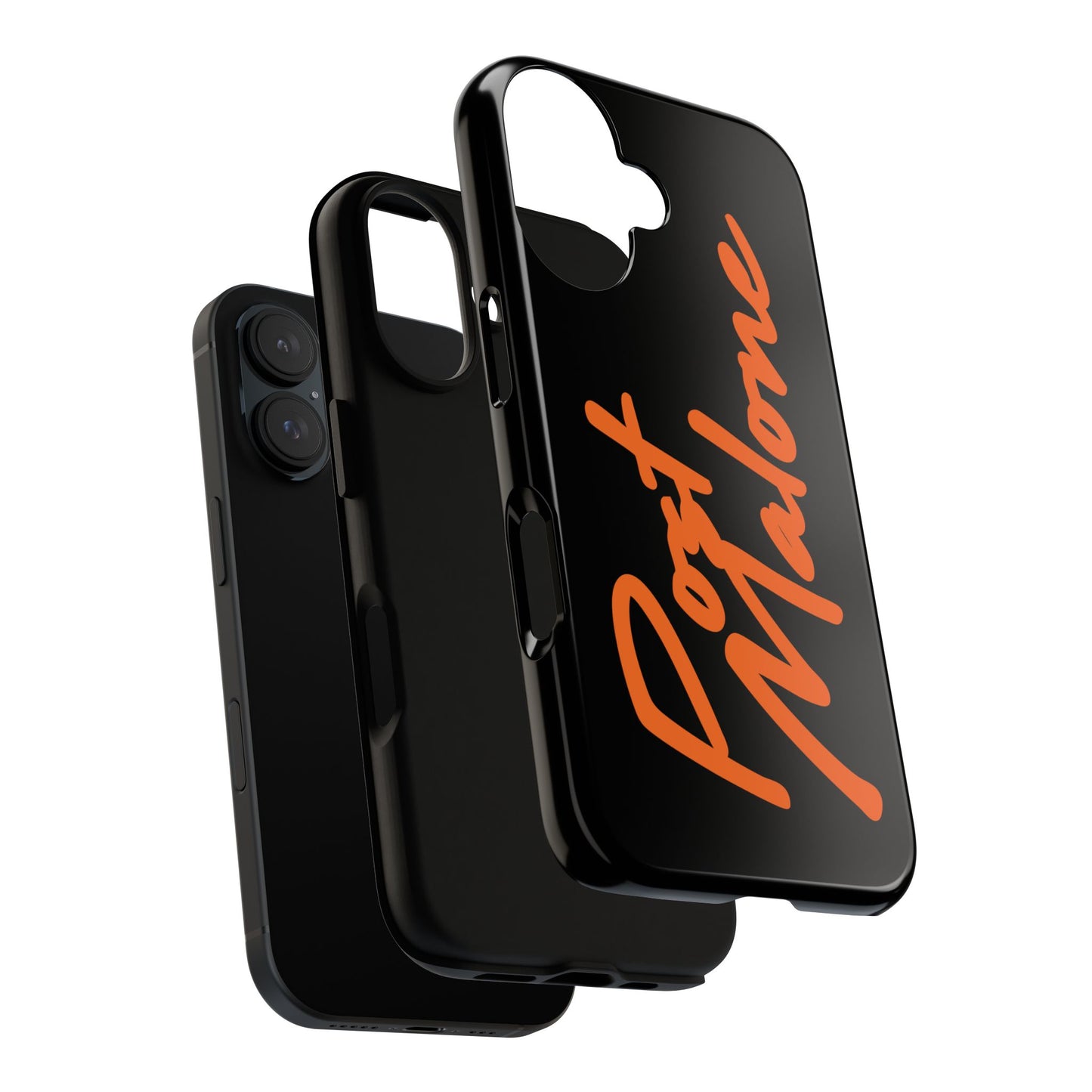 Tough iPhone Case (12–16 Pro Max) – Post Malone Name Design