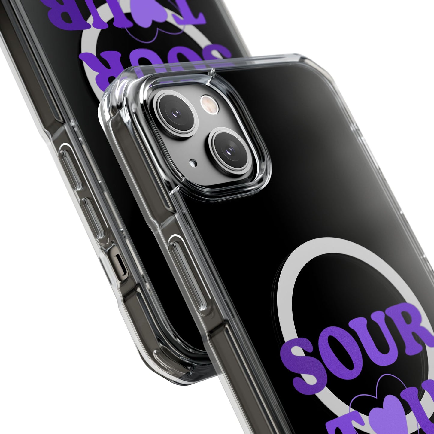 SOUR TOUR Heart Magnetic Clear Impact Case