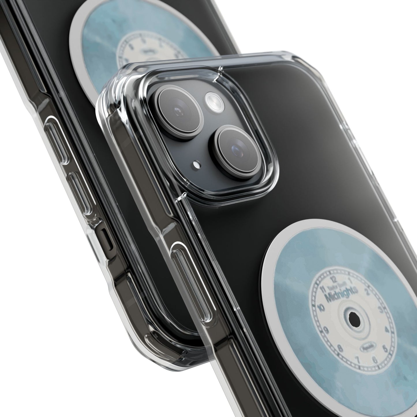 Midnight Vinyl Vibes Magnetic clear Impact Case