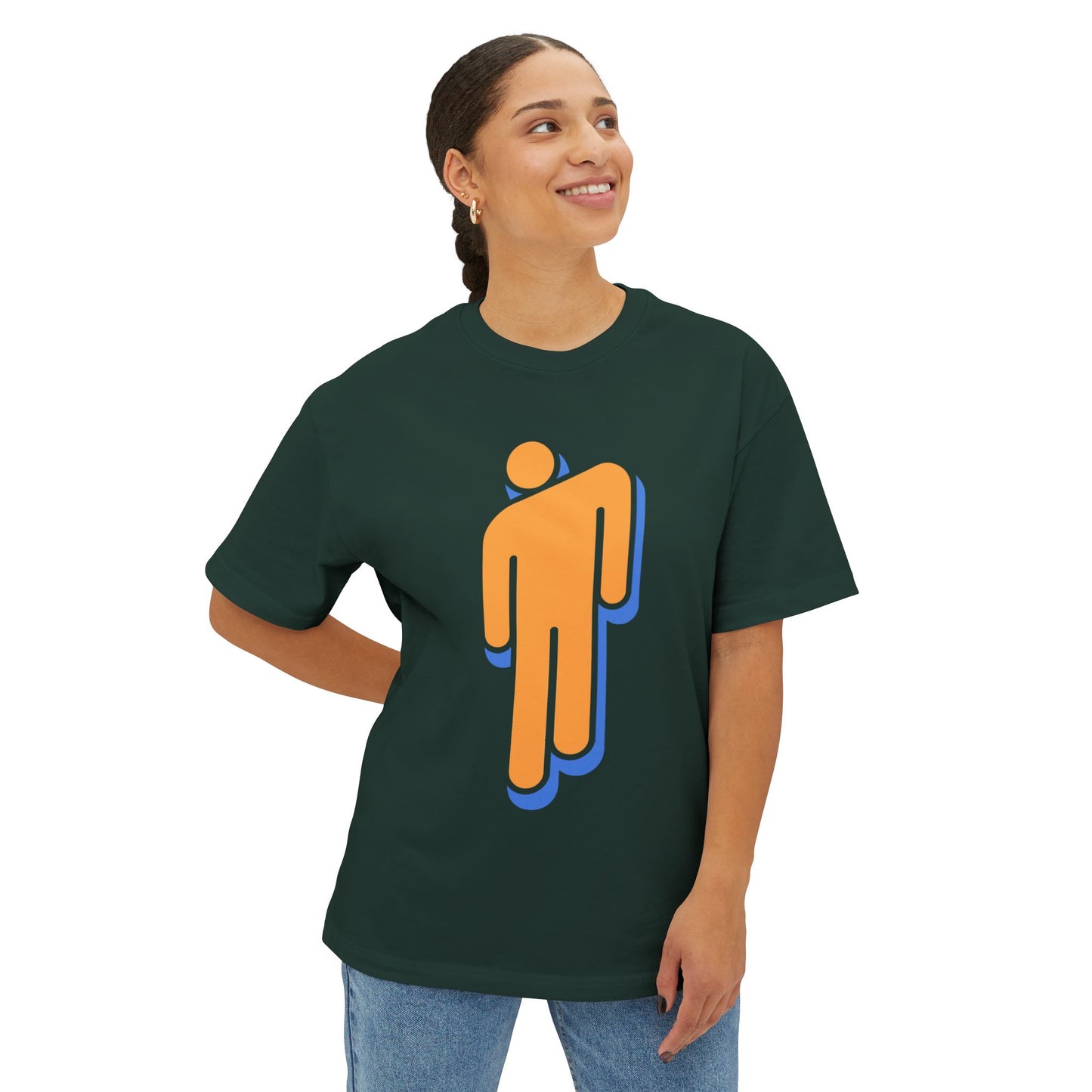 Walk Alone Icon Unisex Oversized Tee