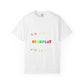 Unisex Garment-Dyed T-Shirt Inspired by Coldplay’s Signage