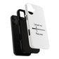 Yellow Outline Graffiti Tough Magnetic Case