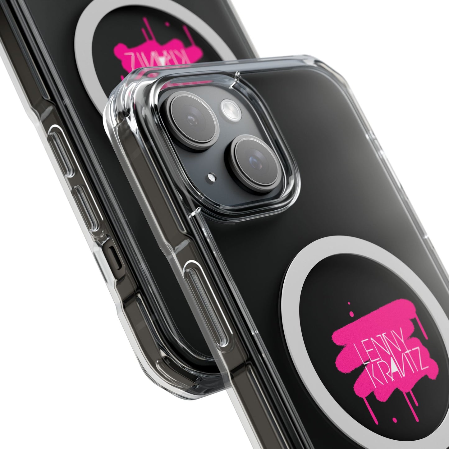 Electric Graffiti Drip Magnetic clear Impact case