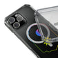 Gradient Moon and Star Emblem Magnetic Clear Impact case