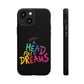 Premium Tough Case for iPhone 12 to 16 Pro Max Showcasing Coldplay’s Iconic A Head Full of Dreams