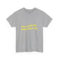 Open Vibes Yellow Script Unisex Heavy cotton Tee