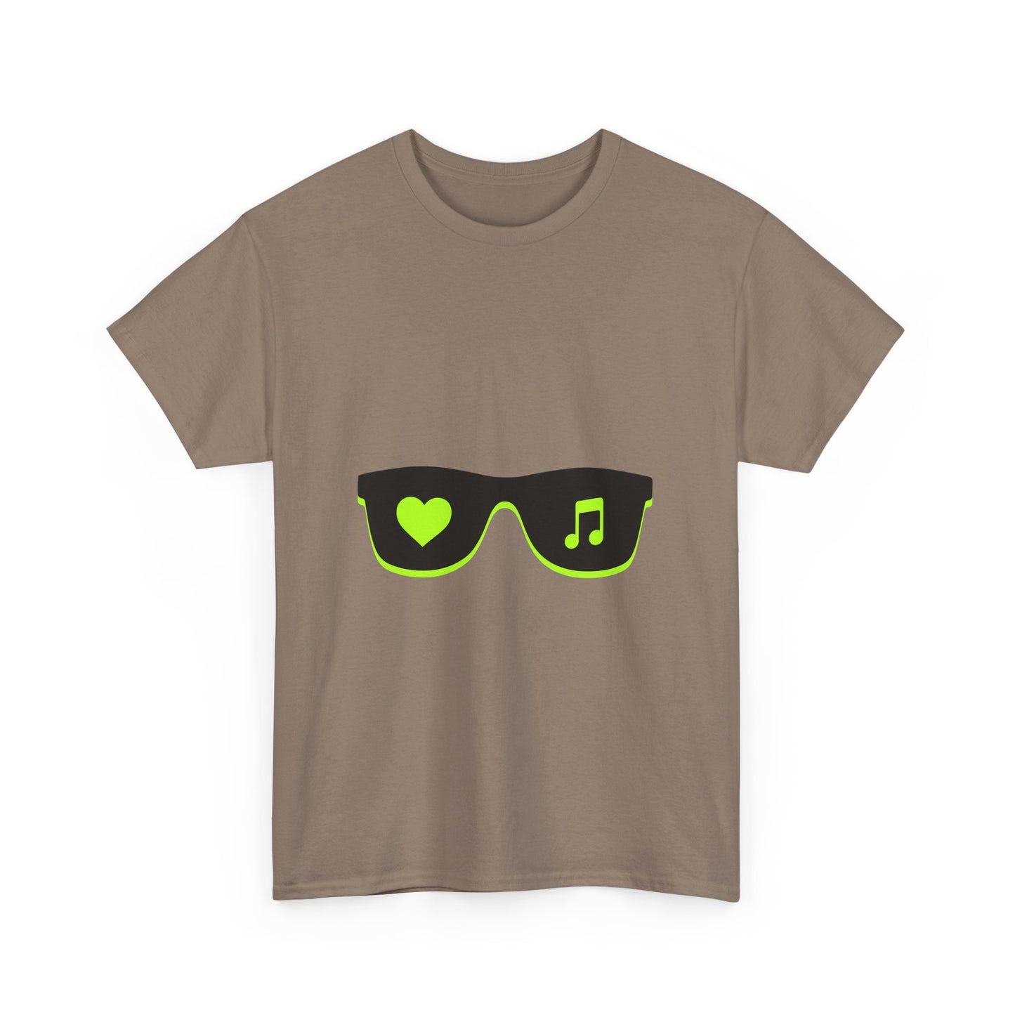 Neon Love Notes Unisex Heavy cotton tee