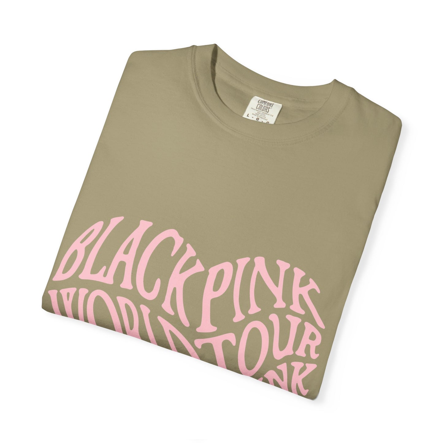Born Pink Heart Typography – Dyed T-shirt