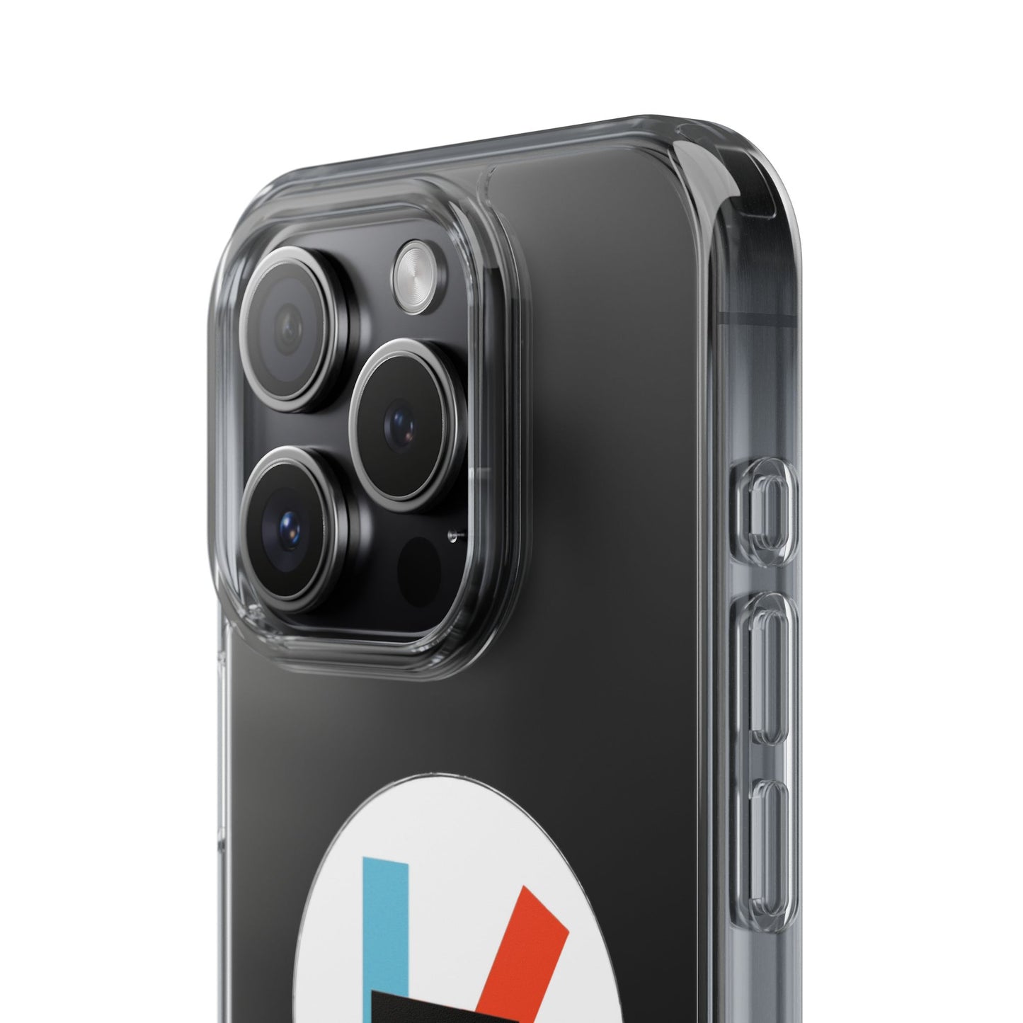 Circle Flame Clear Case