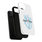 Electro Heart Illustration Tough Magnetic Case