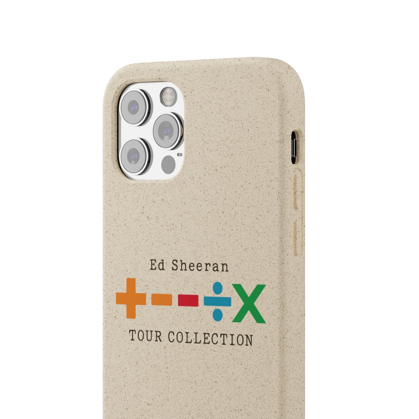 Biodegradable Cases for iPhone 12 to 16 Pro Max Showcasing – Ed Sheeran Edition