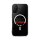 Signature Flame Script Magnetic Clear Impact Case
