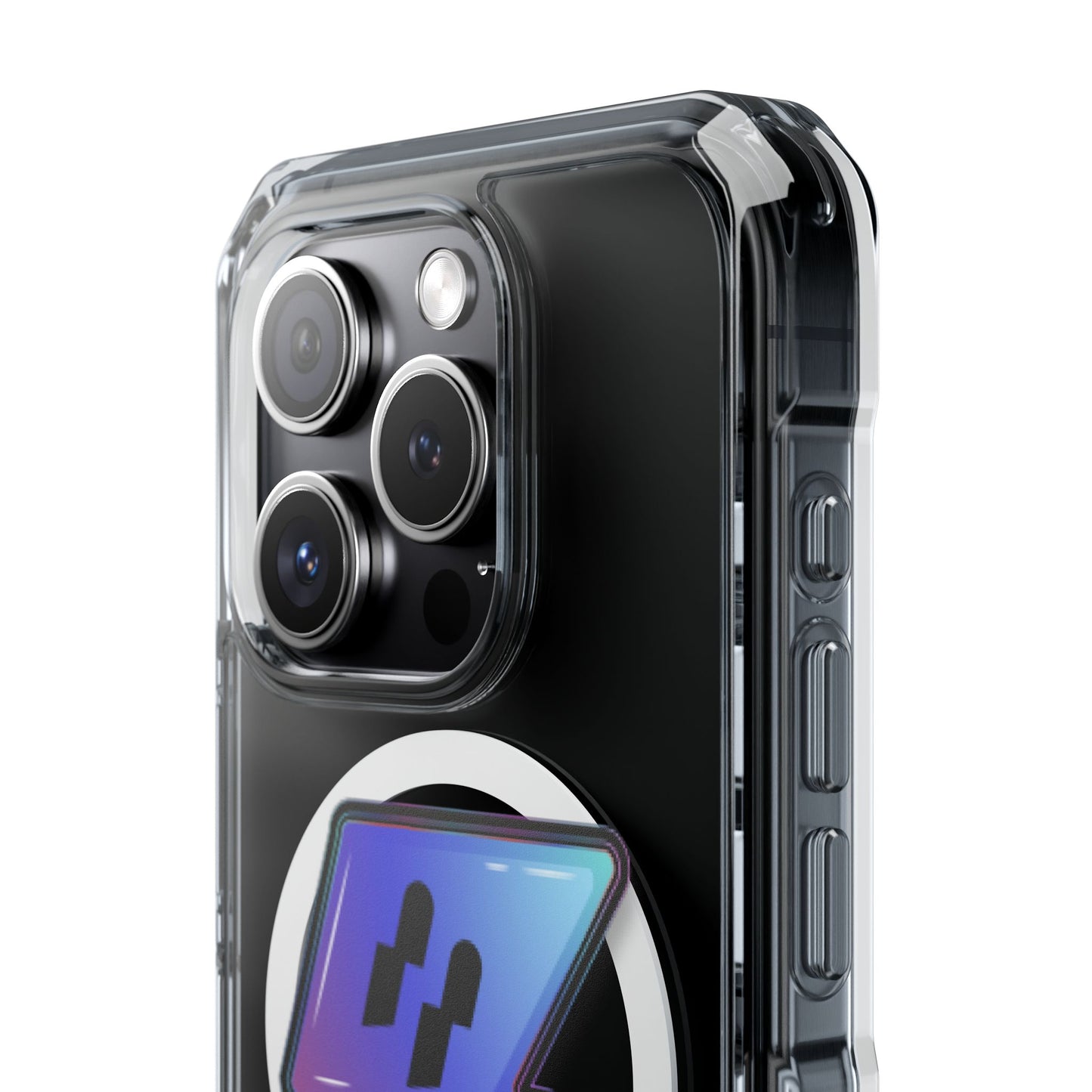 Smiley Charge Pop Magnetic clear Impact case
