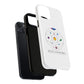 Colorful Planetary Orbit Diagram Tough Magnetic Case