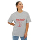 Unisex Oversized Tee – Snazzy Coffe Club Edition