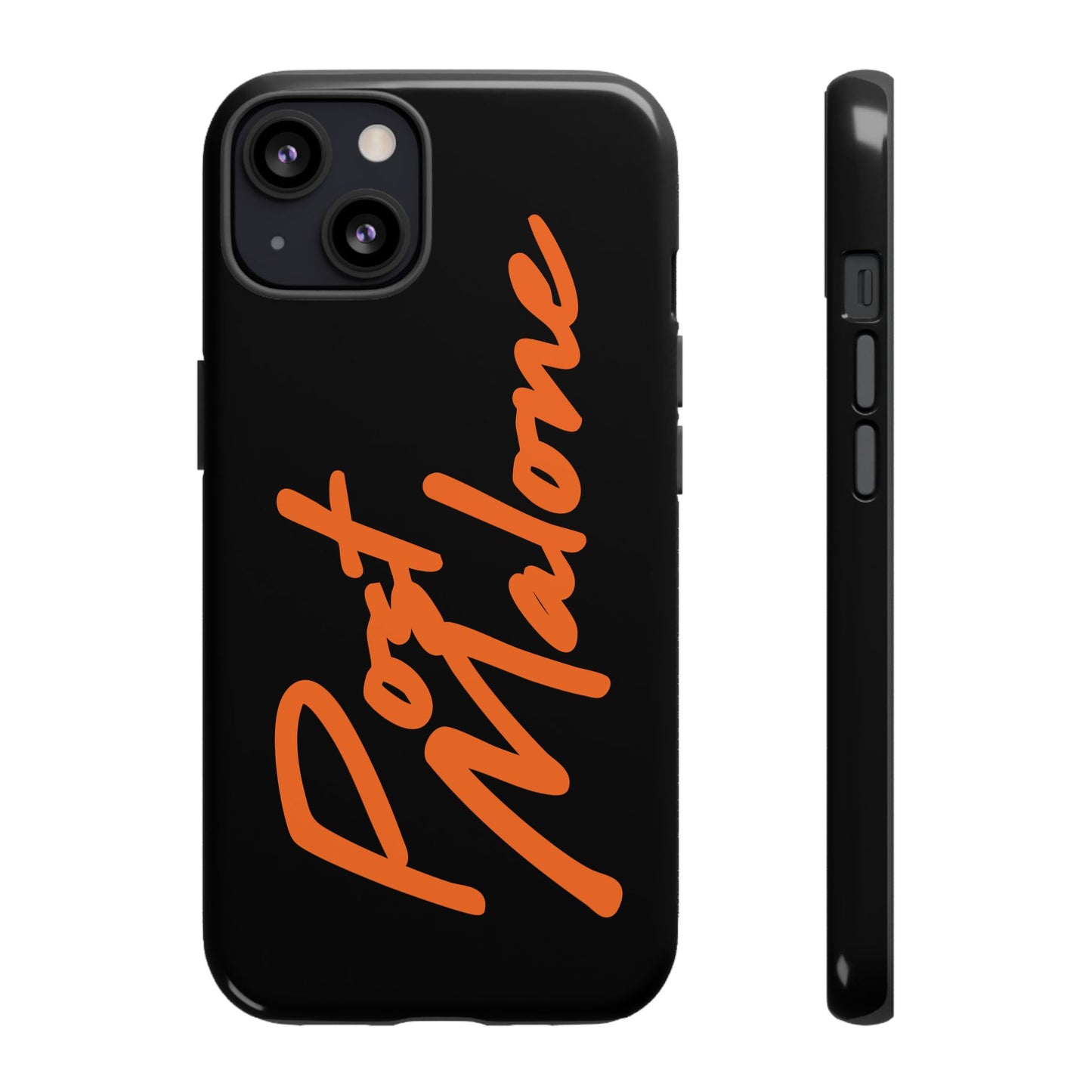 Tough iPhone Case (12–16 Pro Max) – Post Malone Name Design