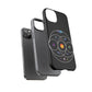 Premium Tough Case for iPhone 12 to 16 Pro Max Showcasing Coldplay’s Illustration Concept