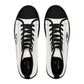 Neon‑Gradient Rua – Women's High Top Top Sneakers