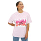 Flame Flight Iconic Unisex Oversized Boxy tee