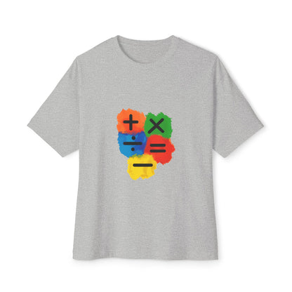 Copy of Copy of Copy of  Orange Divide Symbol Oversized Boxy Tee