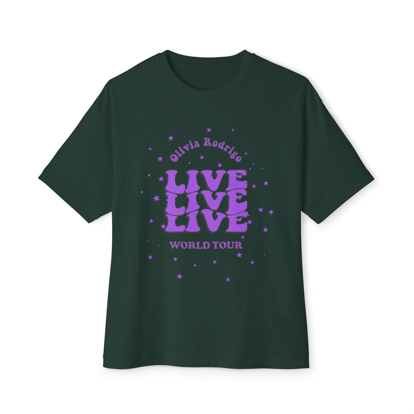 Olivia Rodrigo Live World Tour-Oversized Tee