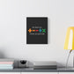 Matte Stretched Canvas, 1.25" Depth – Ed Sheeran Black Edition