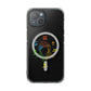 Minimalist Divide Symbol with Brush Magnetic Clear Impact Case