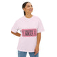 Lovesick Girls Ticket – Oversized Boxy Tee