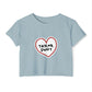Heartbeats & Midnights Women's Festival Crop Top