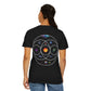 Unisex Garment-Dyed T-Shirt Inspired by Coldplay’s Illustration Concept_B