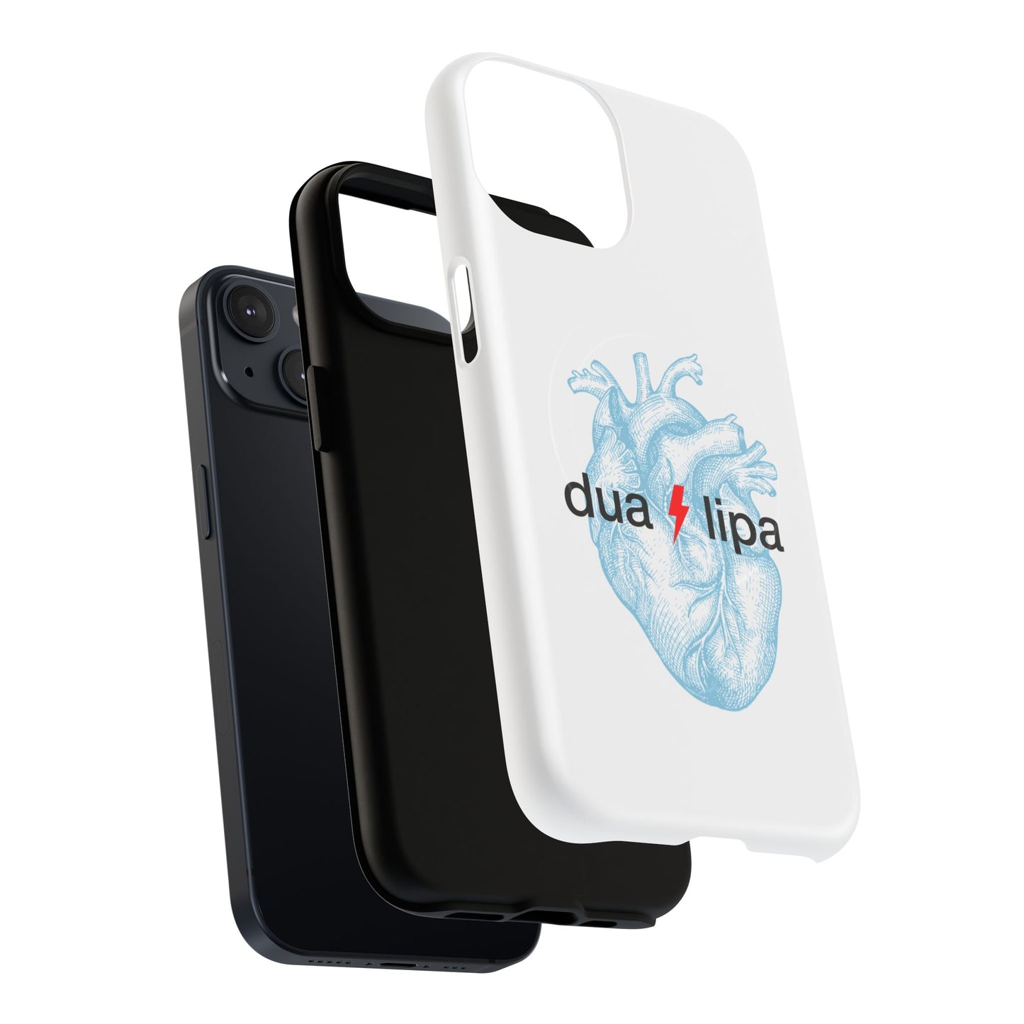 Electro Heart Illustration Tough Magnetic Case