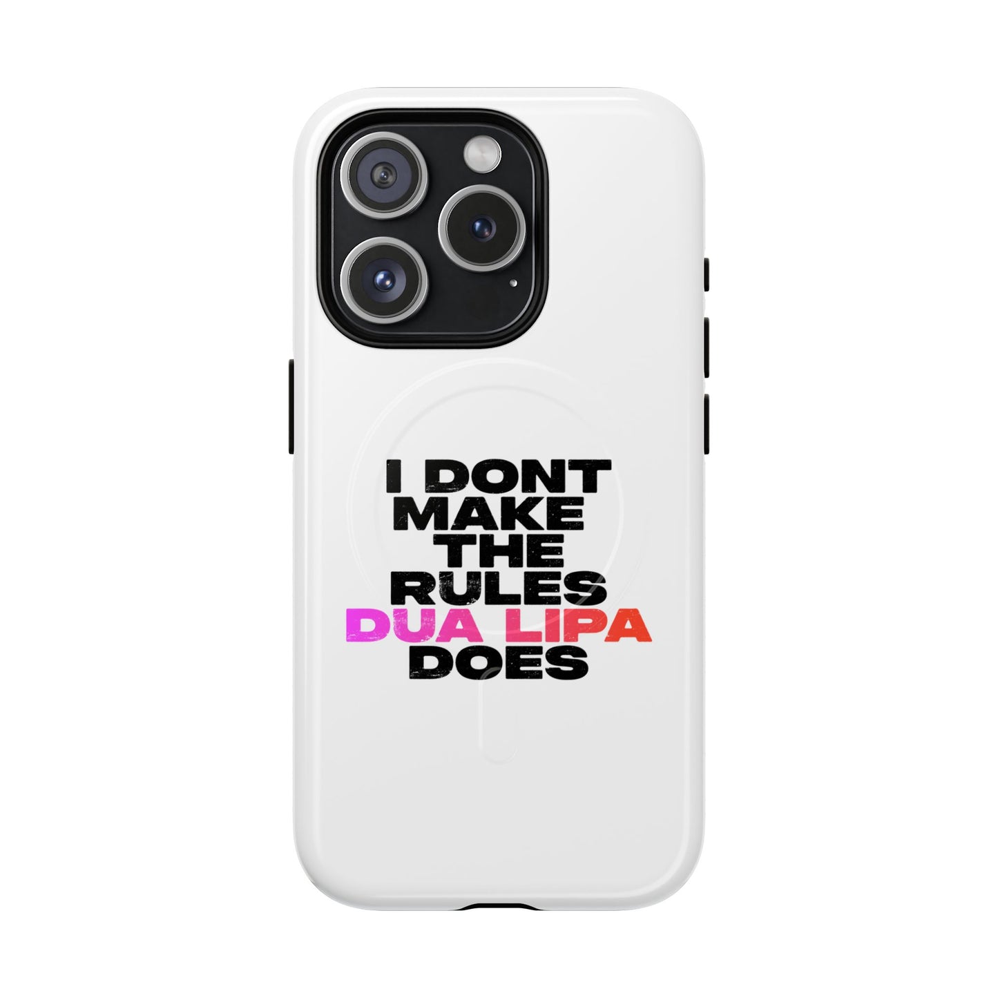 Retro Fade Letter Tough Magnetic Case
