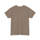 Sun and Waves Minimalist Unisex Heavy Cotton Tee