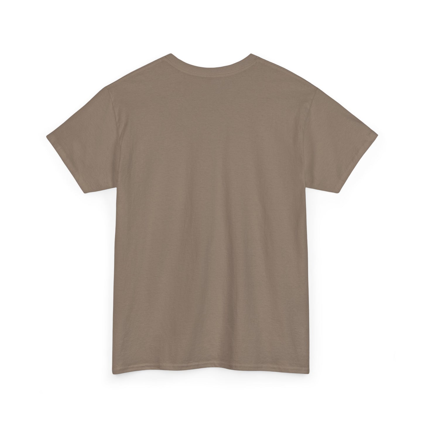 Sun and Waves Minimalist Unisex Heavy Cotton Tee
